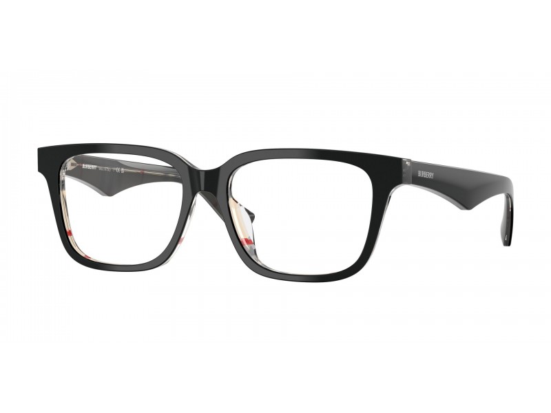 BURBERRY BE2425D Top Black Vintage Check szemüveg