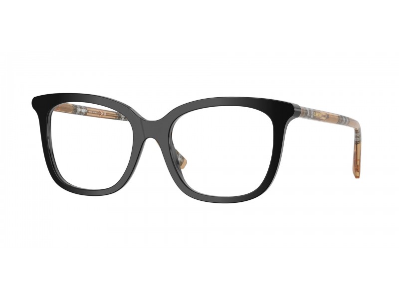 BURBERRY BE2430 4161 fekete női szemüvegkeret