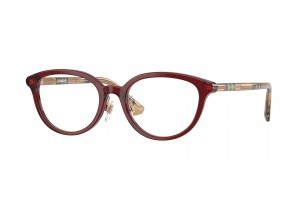 BURBERRY BE2435D 4176 Bordeaux Demo Lens szemüveg