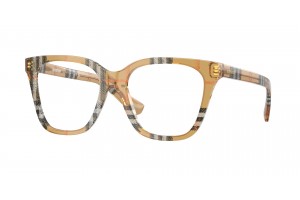 BURBERRY BE2438 4163 Check Sand Demo Lens szemüveg