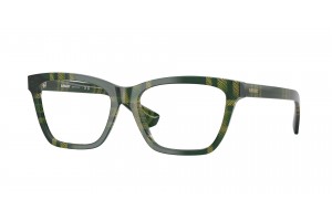 BURBERRY BE2440 4169 Check Green Demo Lens szemüveg