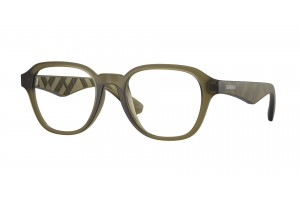 BURBERRY BE2444U 4212 Matte Green Demo Lens szemüveg