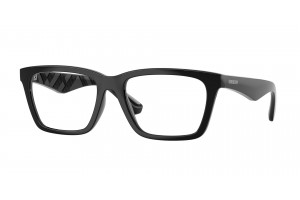 BURBERRY BE2446U 3001 Black Demo Lens szemüveg