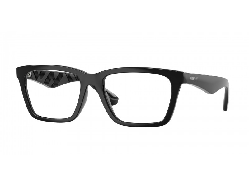 BURBERRY BE2446U 3001 Black szemüveg - demo lencse