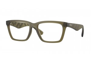 BURBERRY BE2446U 4212 Verde Opaco Demo Lens szemüveg
