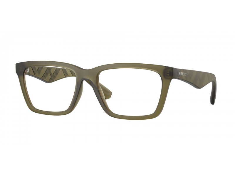 BURBERRY BE2446U 4212 Verde Opaco szemüvegkeret