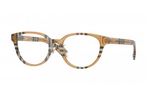 BURBERRY BE2448D 4163 Check Sand Demo Lens szemüveg