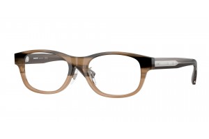 BURBERRY BE2449D 4207 csíkos bézs szemüveg (demo lencse)