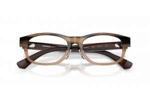 BURBERRY BE2449D 4207 csíkos bézs szemüveg (demo lencse)