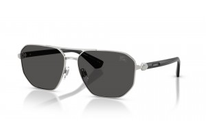 BURBERRY BE3166 Silver Dark Grey napszemüveg