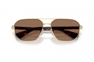 Burberry BE3166 férfi napszemüveg, világos arany/sötétbarna