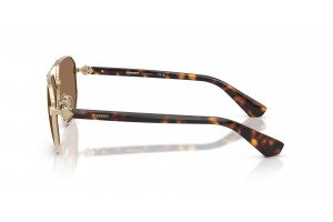 Burberry BE3166 férfi napszemüveg, világos arany/sötétbarna