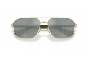 Burberry BE3166 - Light Gold, petrol zöld tükör