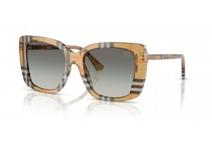 BURBERRY BE4456 Check Sand Grey napszemüveg