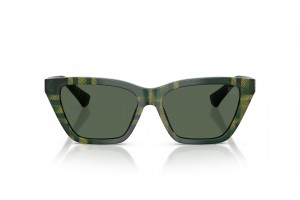 BURBERRY BE4468 Check Green női napszemüveg