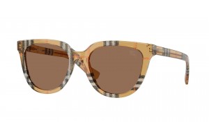 BURBERRY BE4469 416373 Check Sand Dark Brown napszemüveg