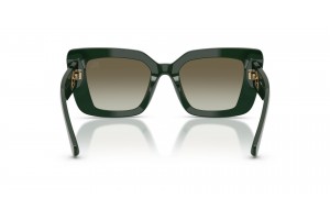 BURBERRY BE4476 zöld gradient női napszemüveg