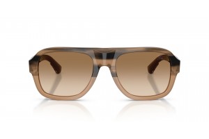 Burberry BE4478 csíkos beige-barna napszemüveg