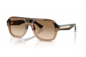 Burberry BE4478 csíkos beige-barna napszemüveg