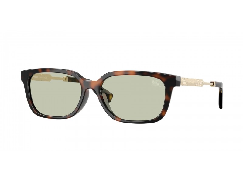 Burberry BE4481D Dark Havana - Light Green lencse