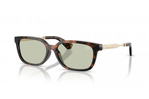 Burberry BE4481D Dark Havana - Light Green lencse