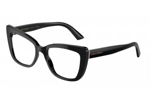 DOLCE & GABBANA DG3308 501 Black Demo Lens szemüveg