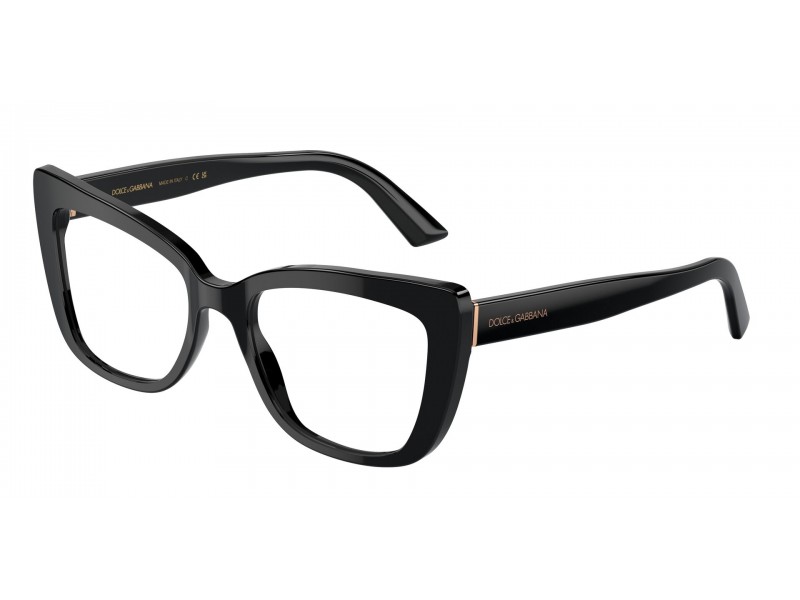 DOLCE & GABBANA DG3308 501 fekete szemüveg