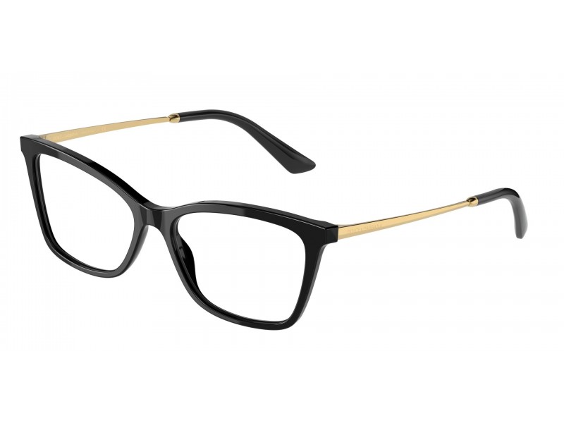 DOLCE & GABBANA DG3347 501 fekete női szemüveg