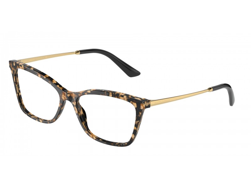 DOLCE & GABBANA DG3347 fekete/arany szemüveg