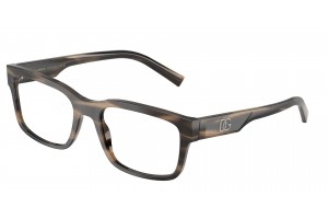 DOLCE & GABBANA DG3352 3200 - csíkos Tobacco