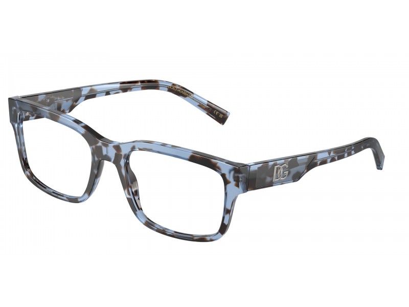 DOLCE & GABBANA DG3352 Havana Blue férfi szemüveg