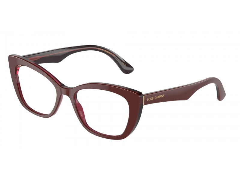 DOLCE & GABBANA DG3360 Bordeaux szemüveg
