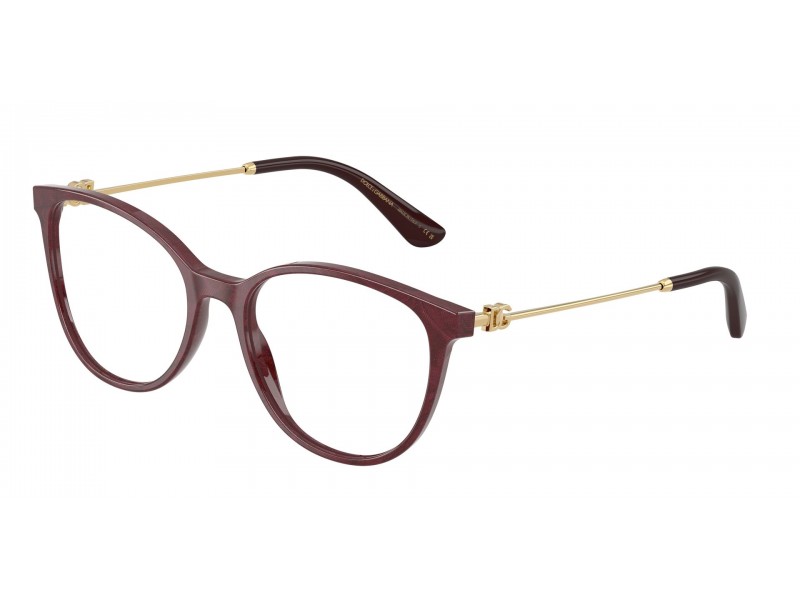 DOLCE & GABBANA DG3363 Lace Bordeaux szemüveg