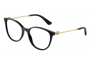 DOLCE & GABBANA DG3363 501 Black Demo Lens szemüveg
