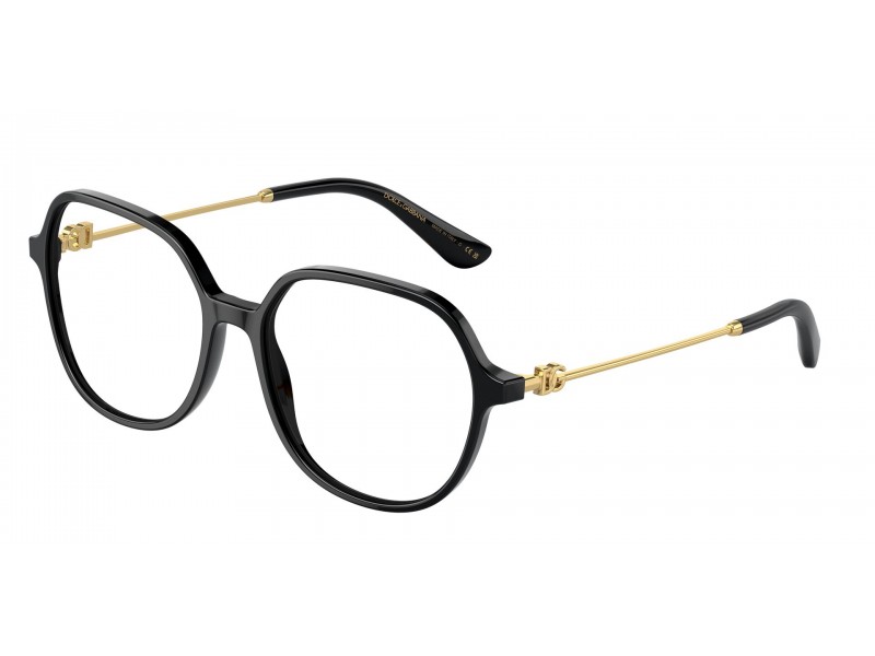 DOLCE & GABBANA DG3364 501 fekete női szemüvegkeret