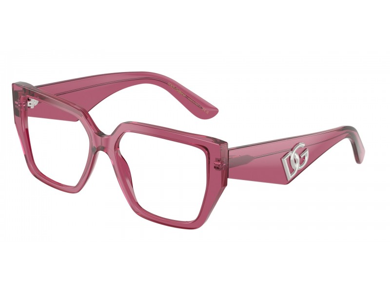 DOLCE & GABBANA DG3373 3211 Transparent Bordeaux