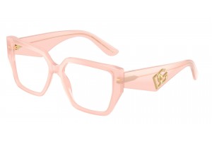 DOLCE & GABBANA DG3373 3384 Opal Pink Demo Lens szemüveg