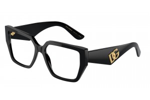 DOLCE & GABBANA DG3373 501 Black Demo Lens szemüveg