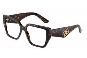 DOLCE & GABBANA DG3373 502 Havana Demo Lens szemüveg