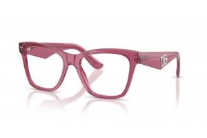 DOLCE & GABBANA DG3374 3211 átlátszó bordó szemüveg