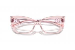 DOLCE & GABBANA DG3375B 3148 Transparent Rose női szemüveg