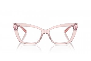 DOLCE & GABBANA DG3375B 3148 Transparent Rose női szemüveg