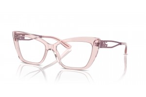 DOLCE & GABBANA DG3375B 3148 Transparent Rose női szemüveg