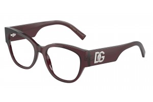 DOLCE & GABBANA DG3377 3045 — áttetsző lila szemüveg