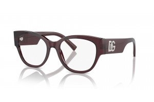 DOLCE & GABBANA DG3377 3045 — áttetsző lila szemüveg