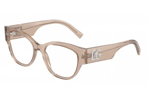 DOLCE & GABBANA DG3377 Transparent Camel - demo lencse