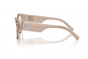 DOLCE & GABBANA DG3377 Transparent Camel - demo lencse