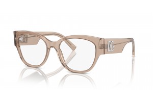 DOLCE & GABBANA DG3377 Transparent Camel - demo lencse