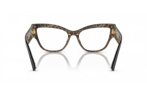 DOLCE & GABBANA DG3378 fekete-barna szemüveg