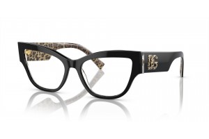 DOLCE & GABBANA DG3378 fekete-barna szemüveg